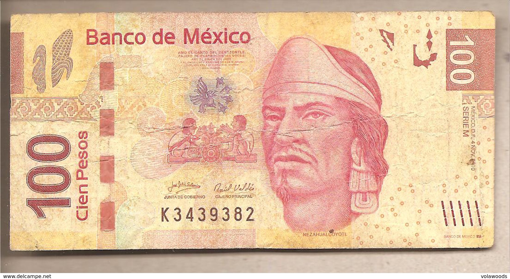 Messico - Banconota Circolata Da 100 Pesos - 2010 - Messico