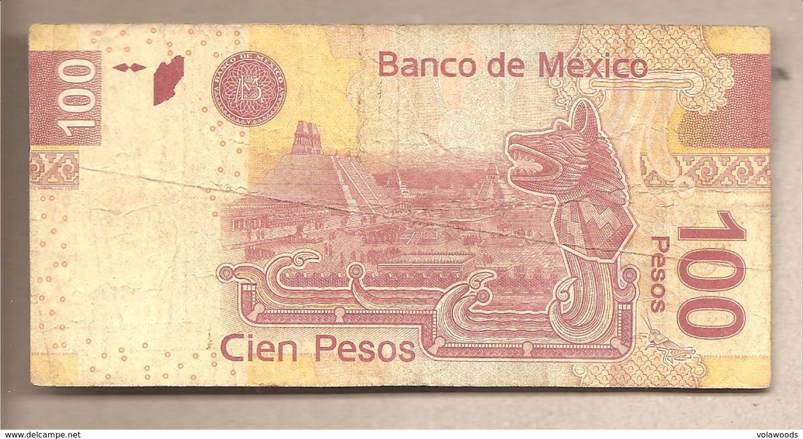 Messico - Banconota Circolata Da 100 Pesos - 2010 - México