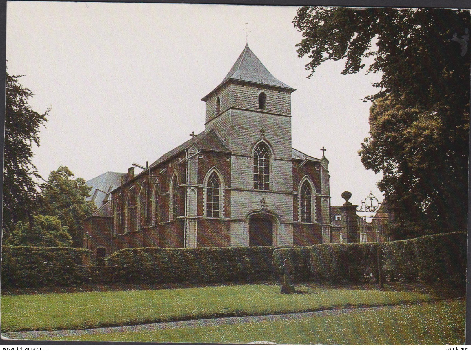 Grote Kaart Bierbeek Lovenjoel Sint Lambertuskerk Lambertus - Bierbeek