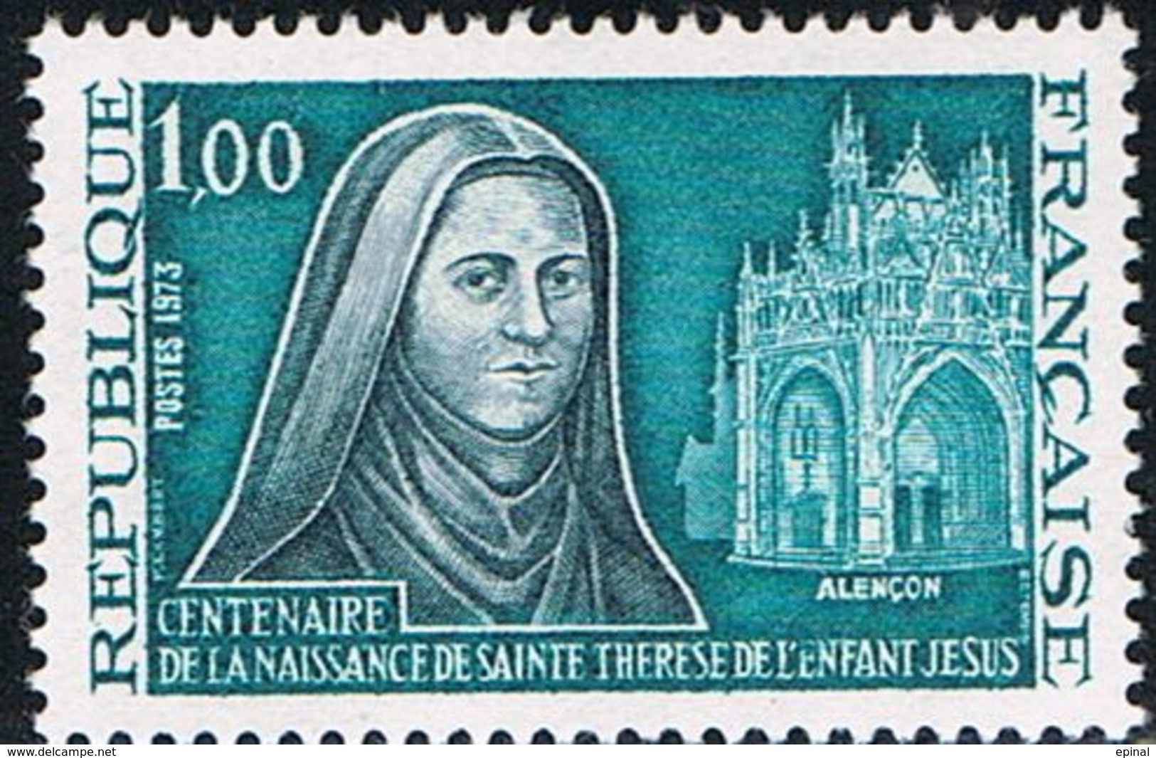 FRANCE : N° 1737 ** (Sainte Thérèse De L'Enfant-Jésus) - PRIX FIXE - - Neufs