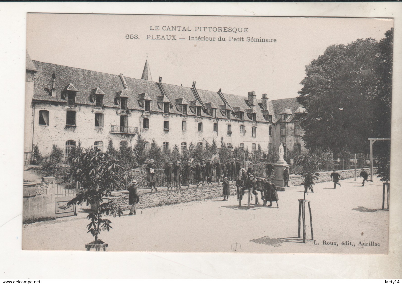 CANTAL - PLEAUX - Intérieur Du Petit Séminaire - Altri & Non Classificati