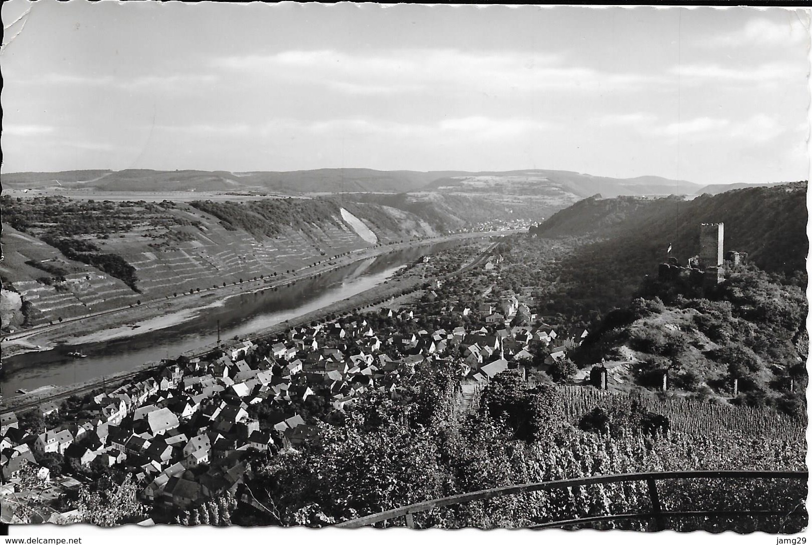 Duitsland/Deutschland, Kobern An Der Mosel Mit Niederburg, 1951 - Mayen