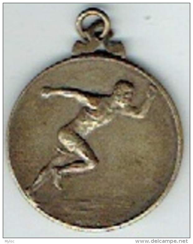 Médaille Bronze Par MIchel . Royal Racing Club De Bruxelles 1932. Sport. Athlétisme. 192. 30 Mm. 12 Gr - Autres & Non Classés