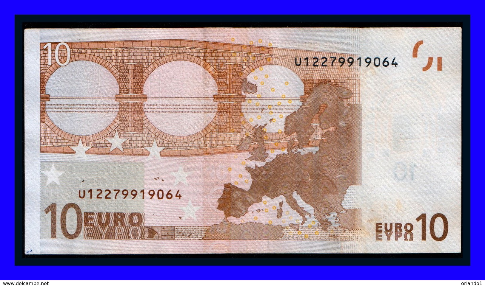 "U" FRANCE Firma DUISENBERG L012  SEE SCAN!!! - 10 Euro