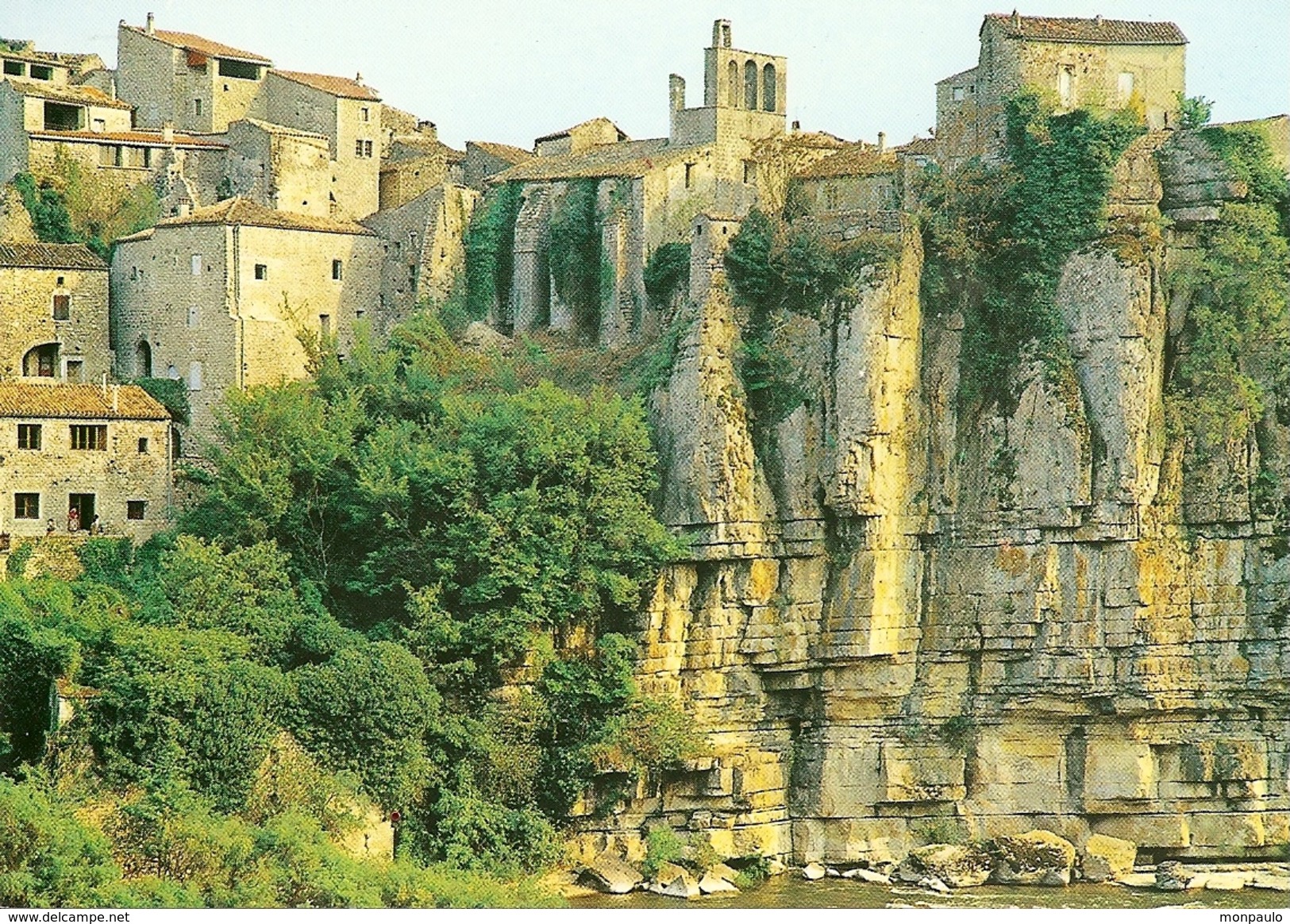 07. CPM. Ardèche. Balazuc. Vieux Village Pittoresque Surplombant L'Ardèche - Other & Unclassified