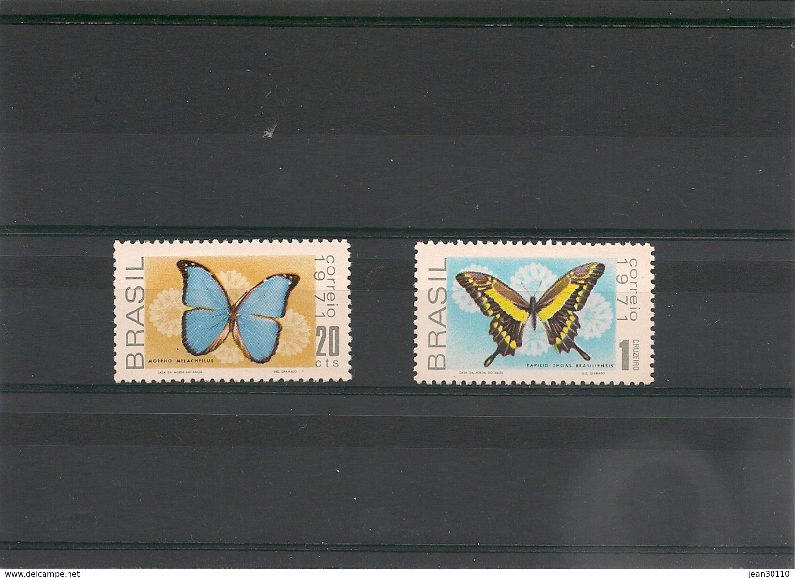 BRESIL Année 1971 N°Y/T : 950/951** - Unused Stamps