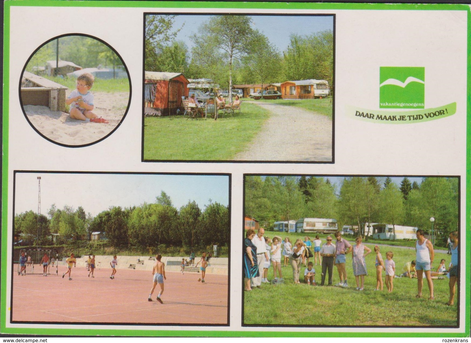 Grote Kaart BERTRIX Luxembourg Camping Vakantiegenoegens - Bertrix