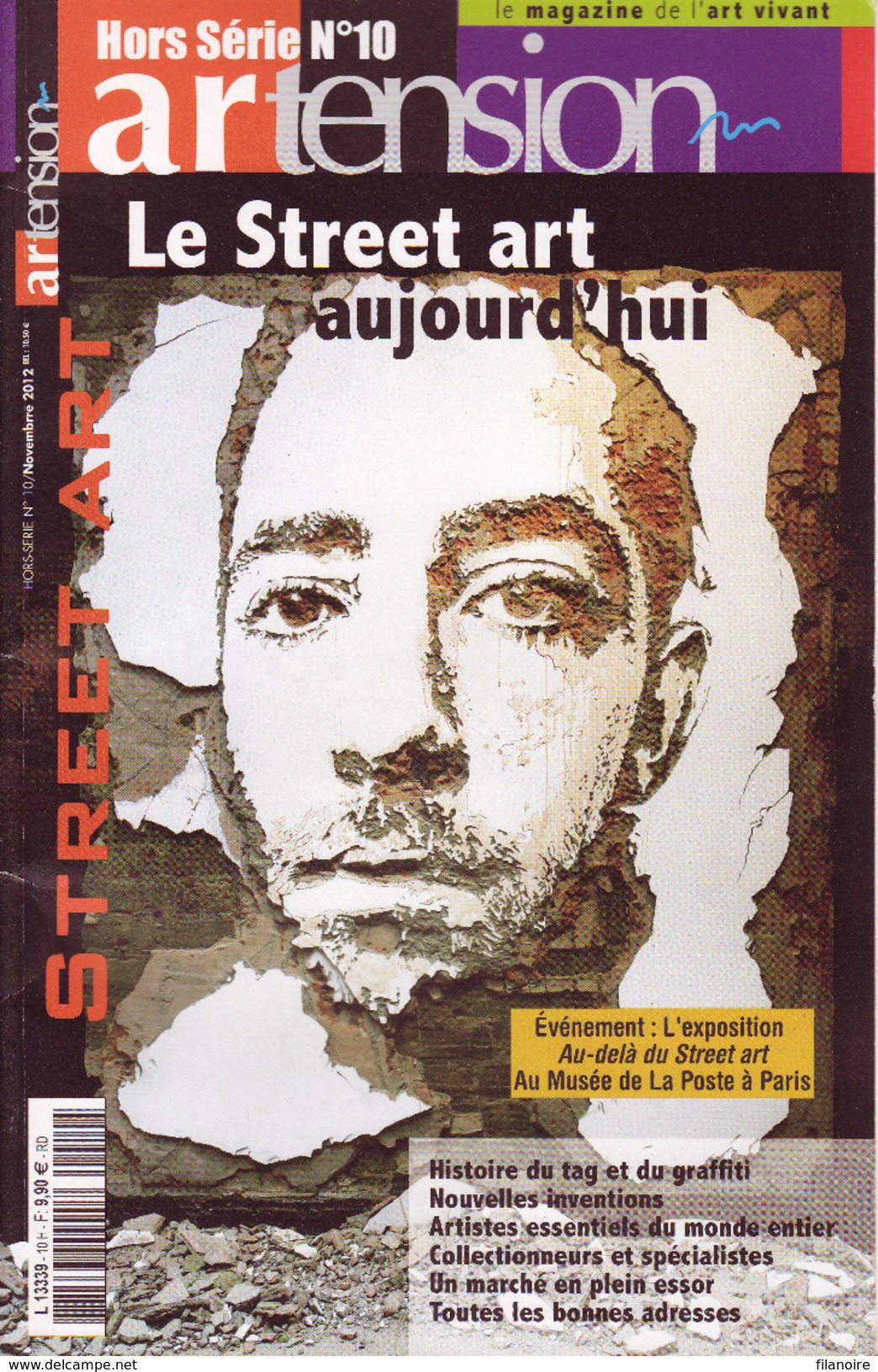 ARTENSION HORS SERIE N°10 : Le Street Art Aujourd&rsquo;hui (novembre 2012) - Art