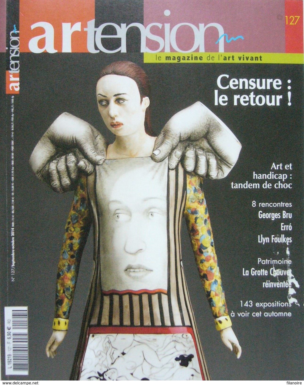 ARTENSION N°127 Georges BRU / LA GROTTE CHAUVET (septembre-octobre 2014) - Art