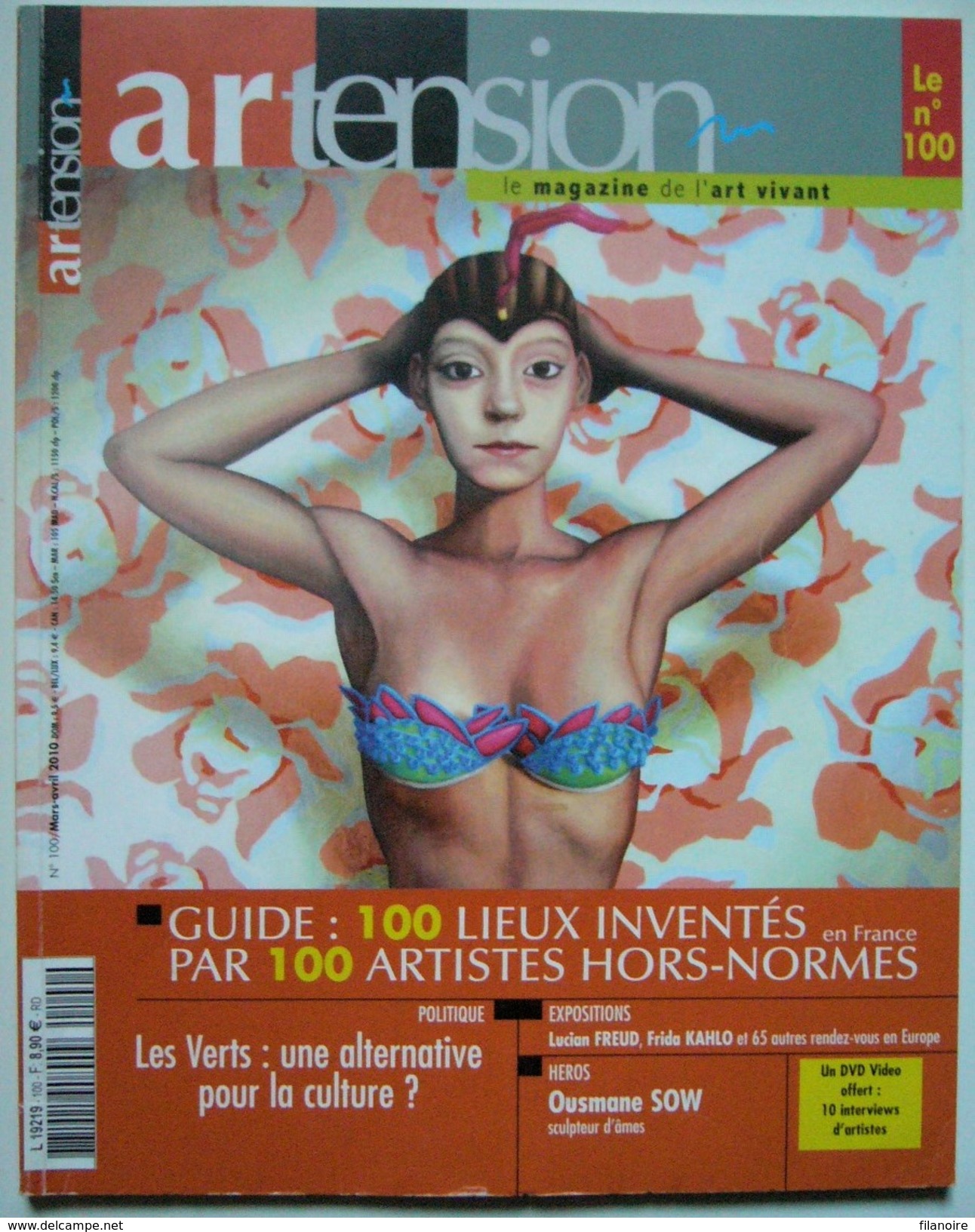 ARTENSION N°100 Ousmane SOW / 100 Artistes Hors-normes (mars-avril 2009) - Art