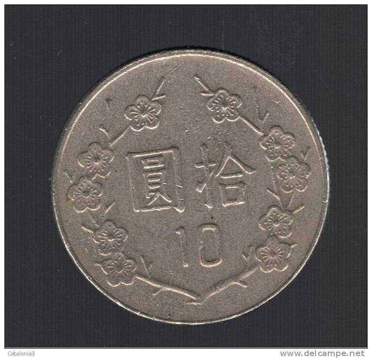 CHINA TAIWAN - 10 Dolar - - Y#553 - Taiwan