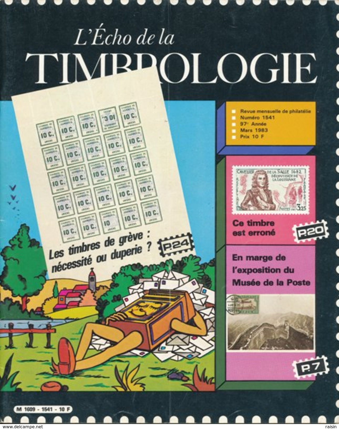 L'Echo De La Timbrologie Année 1983 10 Numéros - Französisch (ab 1941)