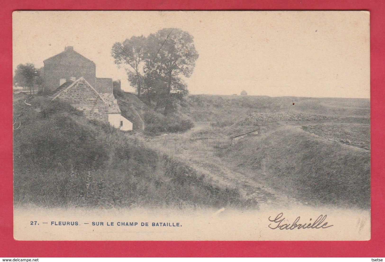 Fleurus - Sur Le Champ De Bataille - 1905 ( Voir Verso ) - Fleurus