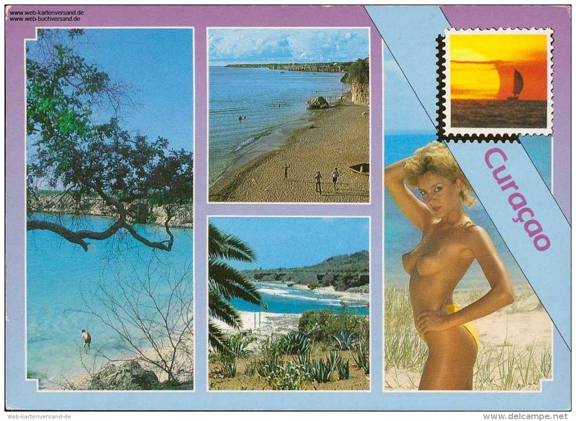 Curacao - Antillen Mehrbildkarte - Autres & Non Classés