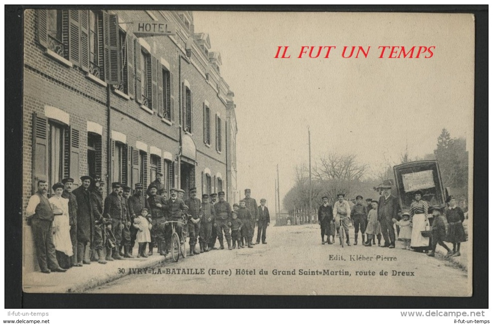 27 IVRY LA BATAILLE - Hôtel Du GRAND SAINT MARTIN, Route De DREUX - Ivry-la-Bataille