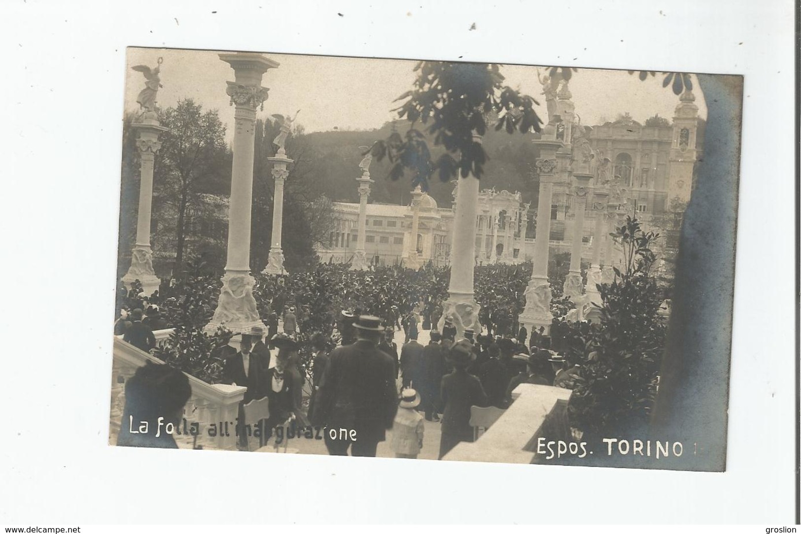 ESPOS TORINO LA FOLLA ALL'INAUGURAZIONE - Mostre, Esposizioni