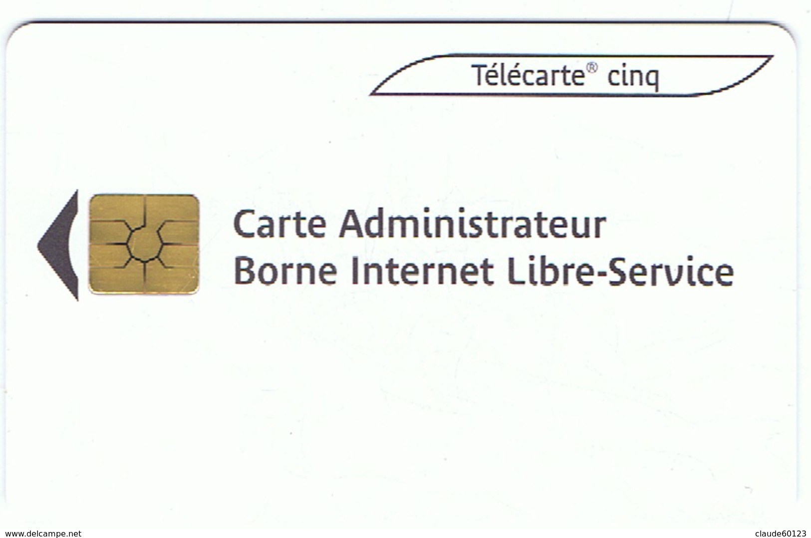 Télécarte ADMINISTRATEUR  Française Réf MTN13 Rare Cote 300 &euro; ( LUXE Voir Le Scan ) - Maintenance Cards