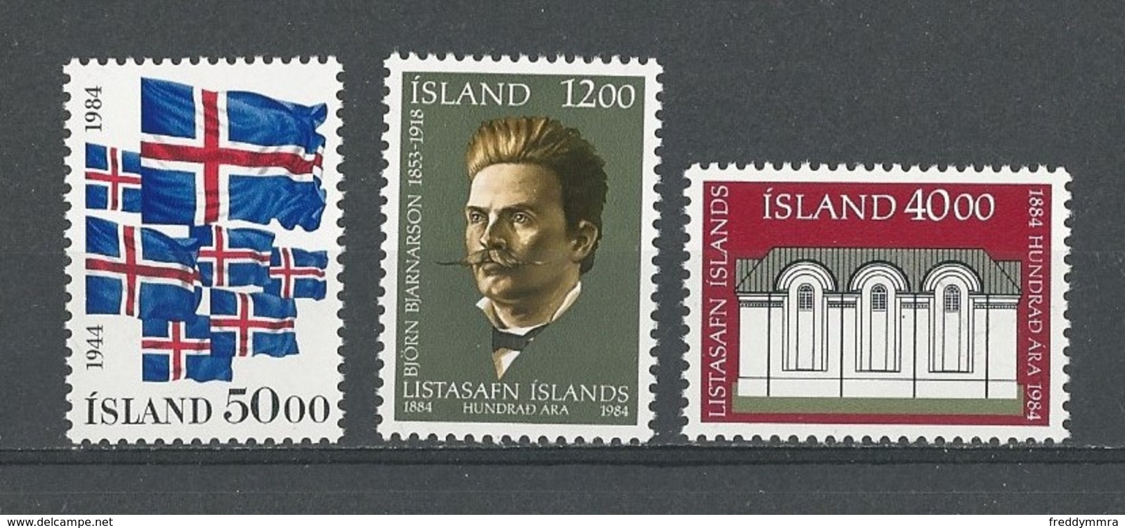 Islande: 570 + 575/ 576 ** - Nuevos