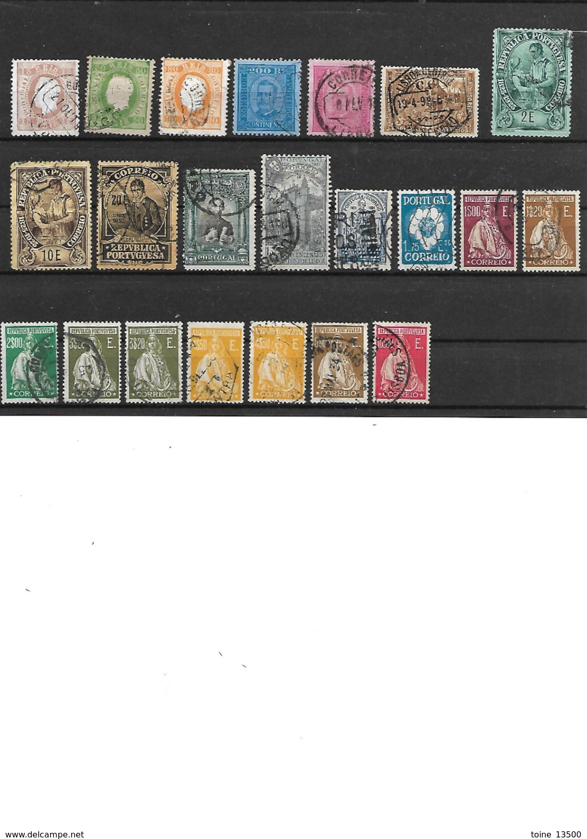 PORTUGAL -  Petite Collection Valeur Catalogues 468 &euro; - Lotes & Colecciones