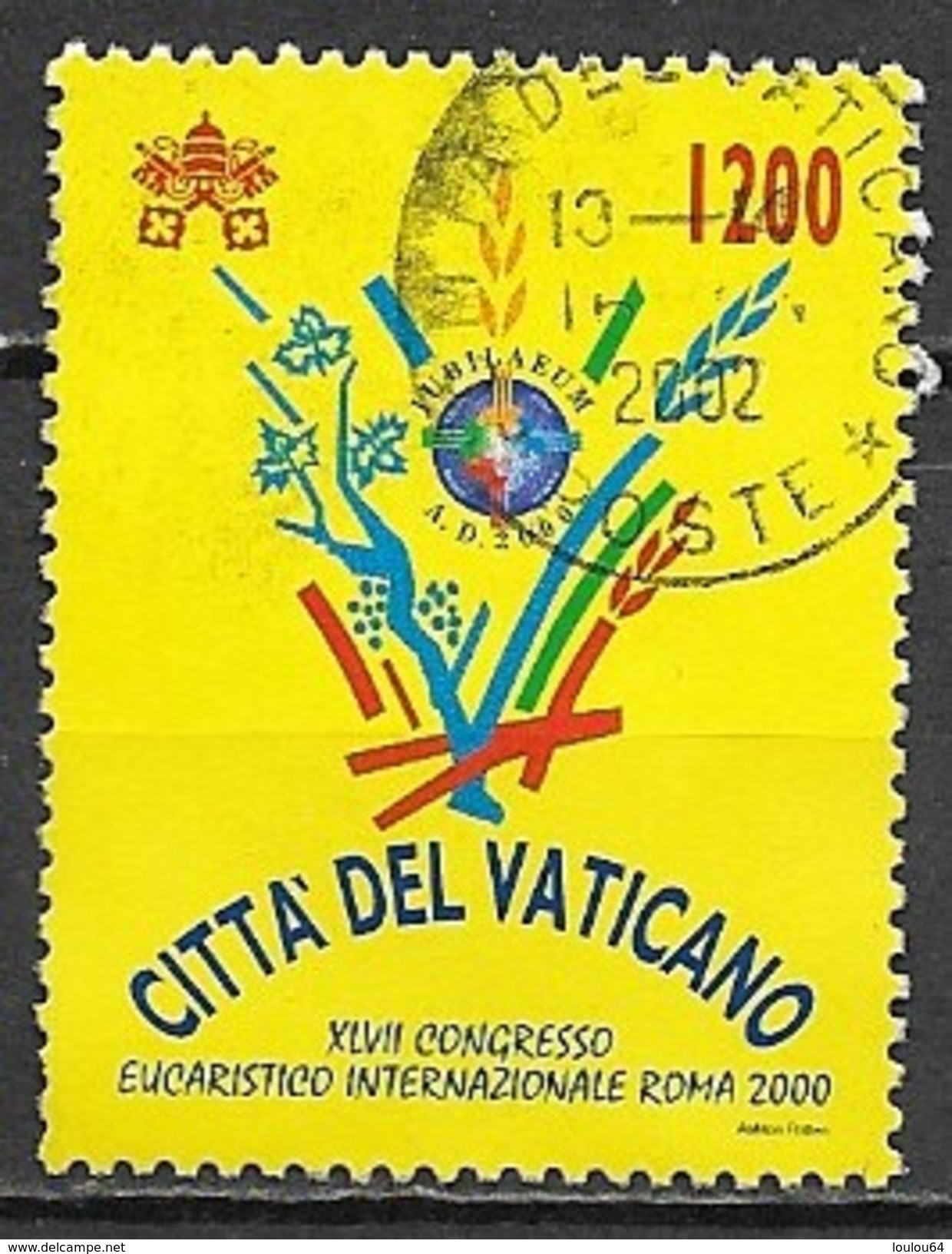 Timbres - Europe - Vatican - 2000 - 1200. - - Oblitérés