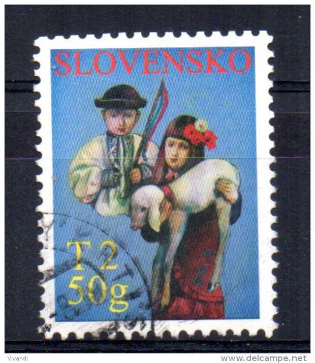 Slovakia - 2008 - Easter - Used - Used Stamps
