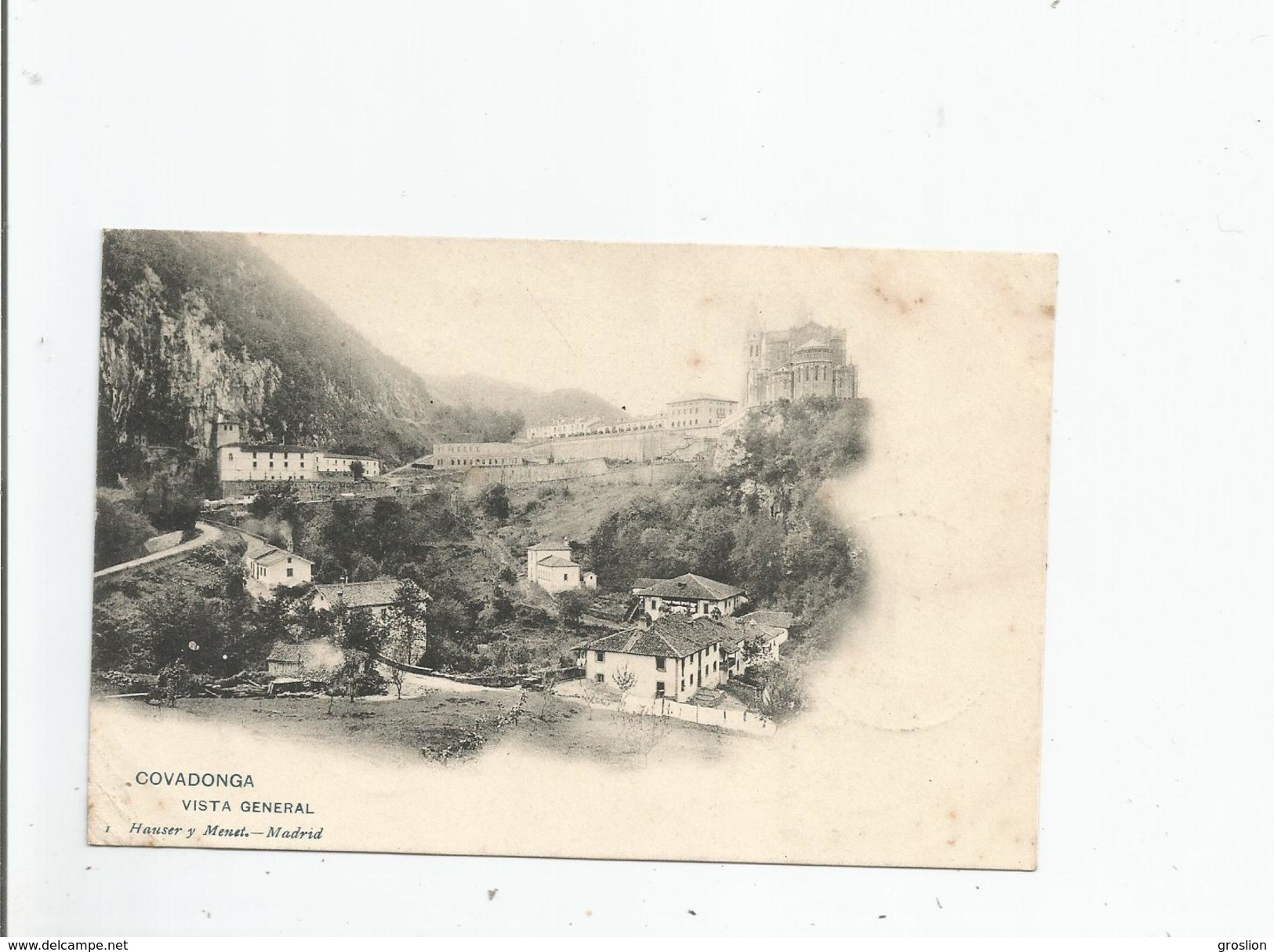 COVADONGA 1 VISTA GENERAL 1905 - Asturias (Oviedo)