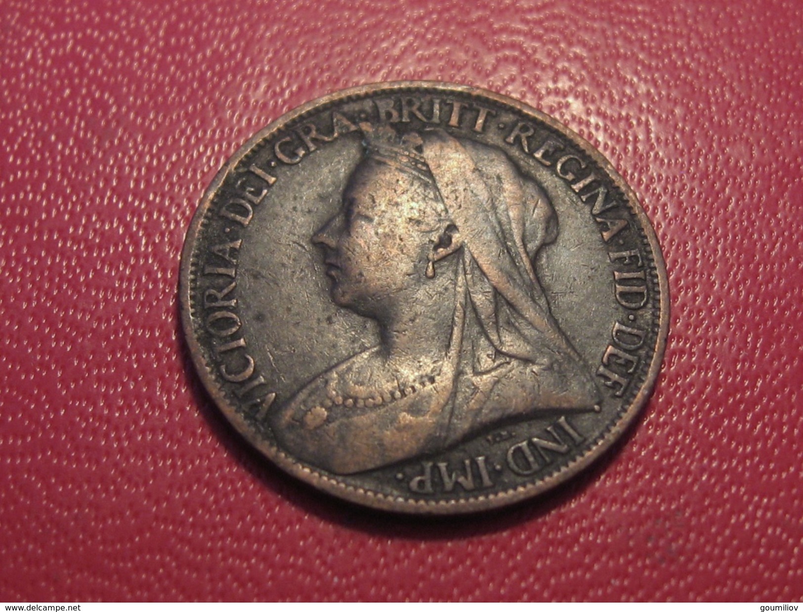 Grande-Bretagne - UK - Farthing 1901 Victoria 3720 - B. 1 Farthing