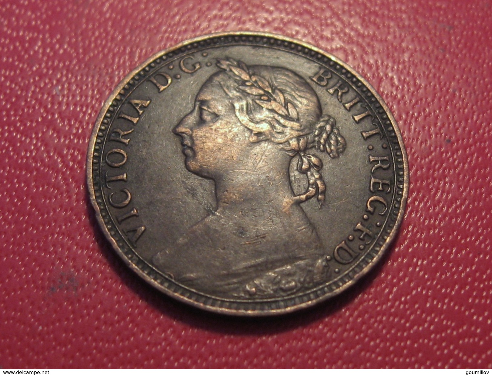 Grande-Bretagne - UK - Farthing 1893 Victoria 3758 - B. 1 Farthing