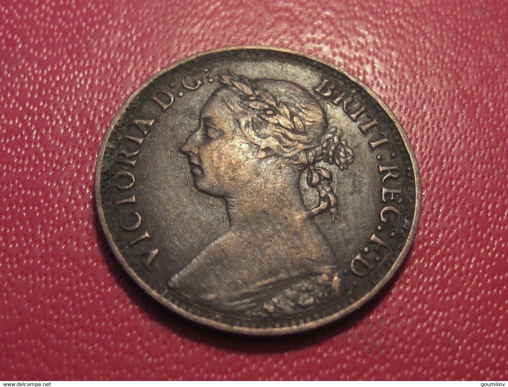 Grande-Bretagne - UK - Farthing 1893 Victoria 3795 - B. 1 Farthing