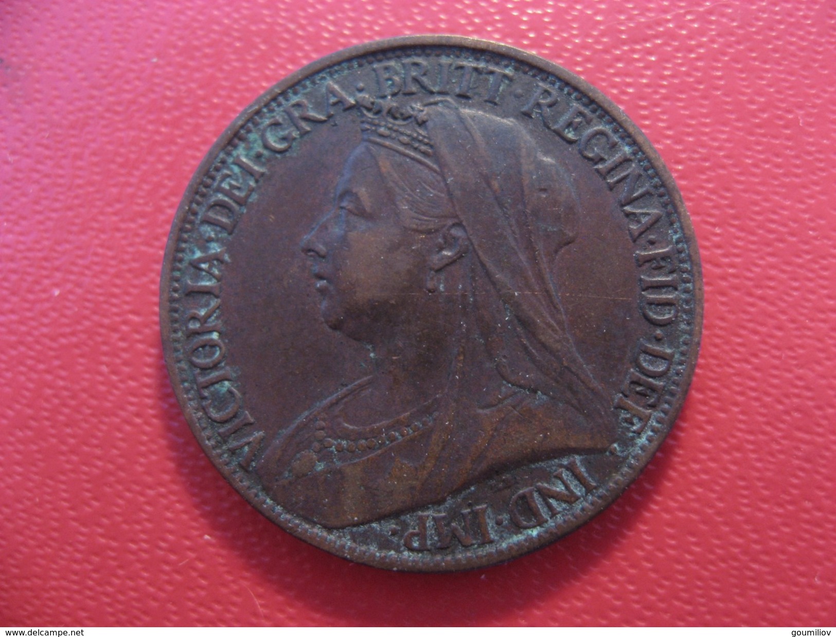 Grande-Bretagne - UK - Farthing 1901 Victoria 3799 - B. 1 Farthing