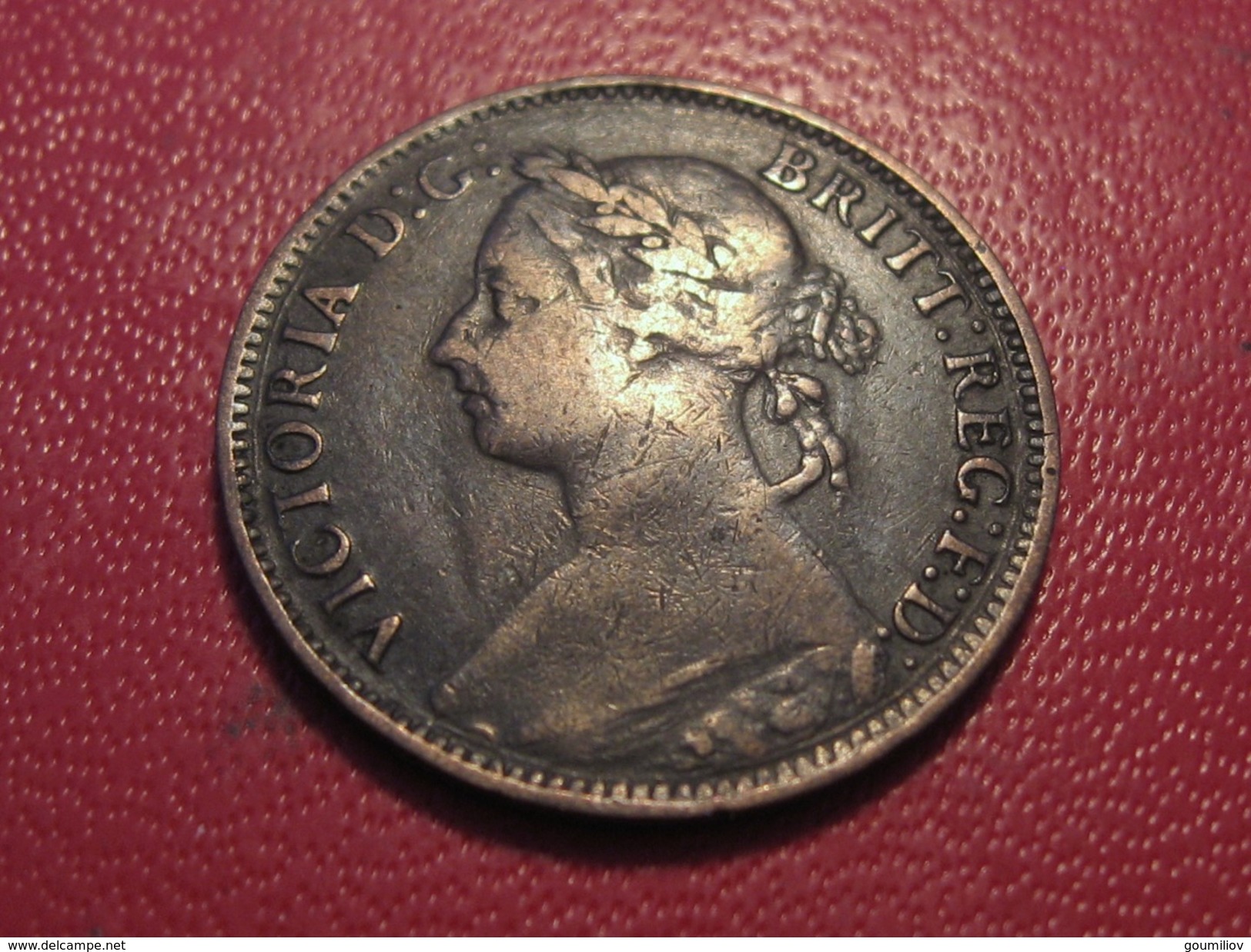 Grande-Bretagne - UK - Farthing 1891 Victoria 3865 - B. 1 Farthing