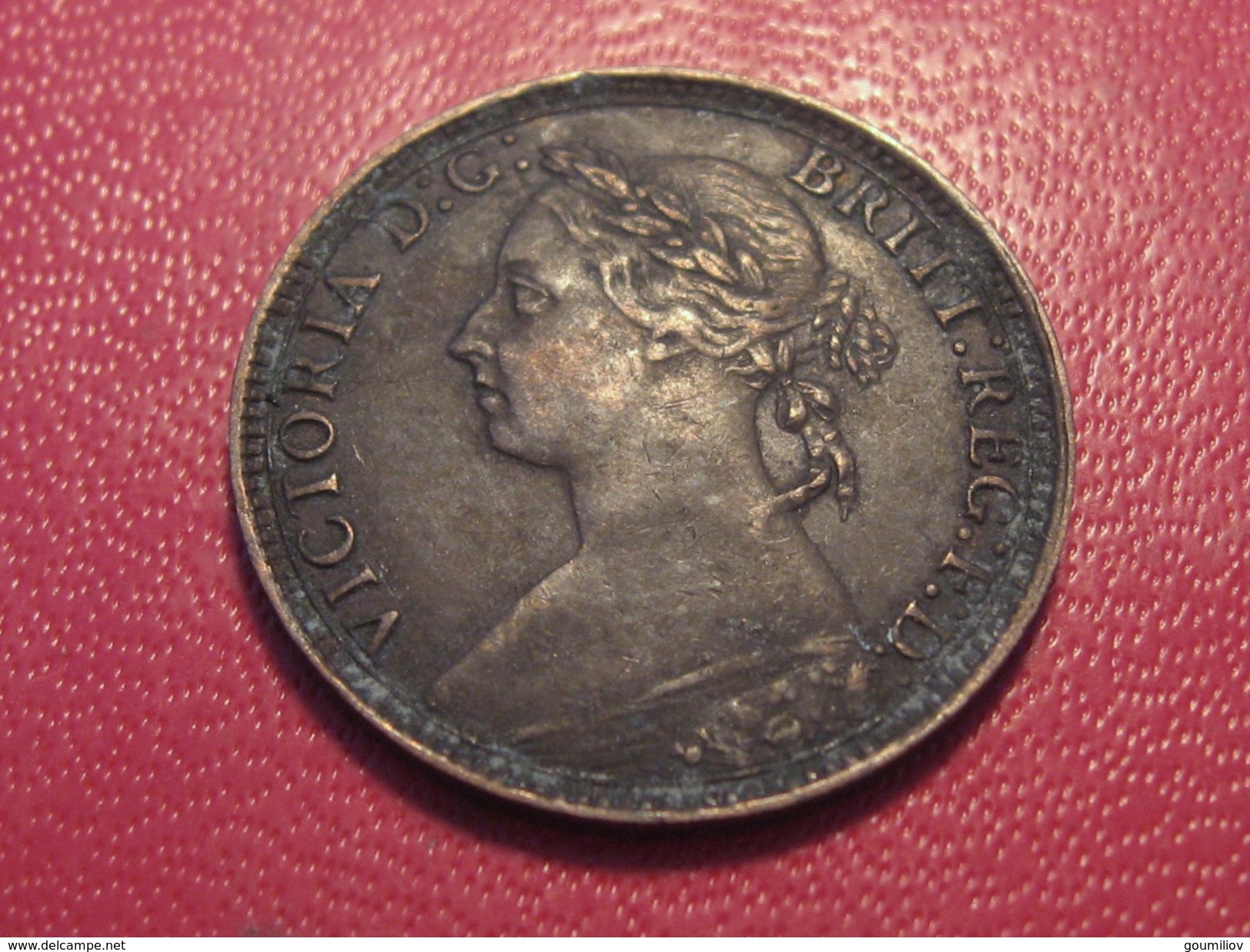 Grande-Bretagne - UK - Farthing 1893 Victoria 3873 - B. 1 Farthing