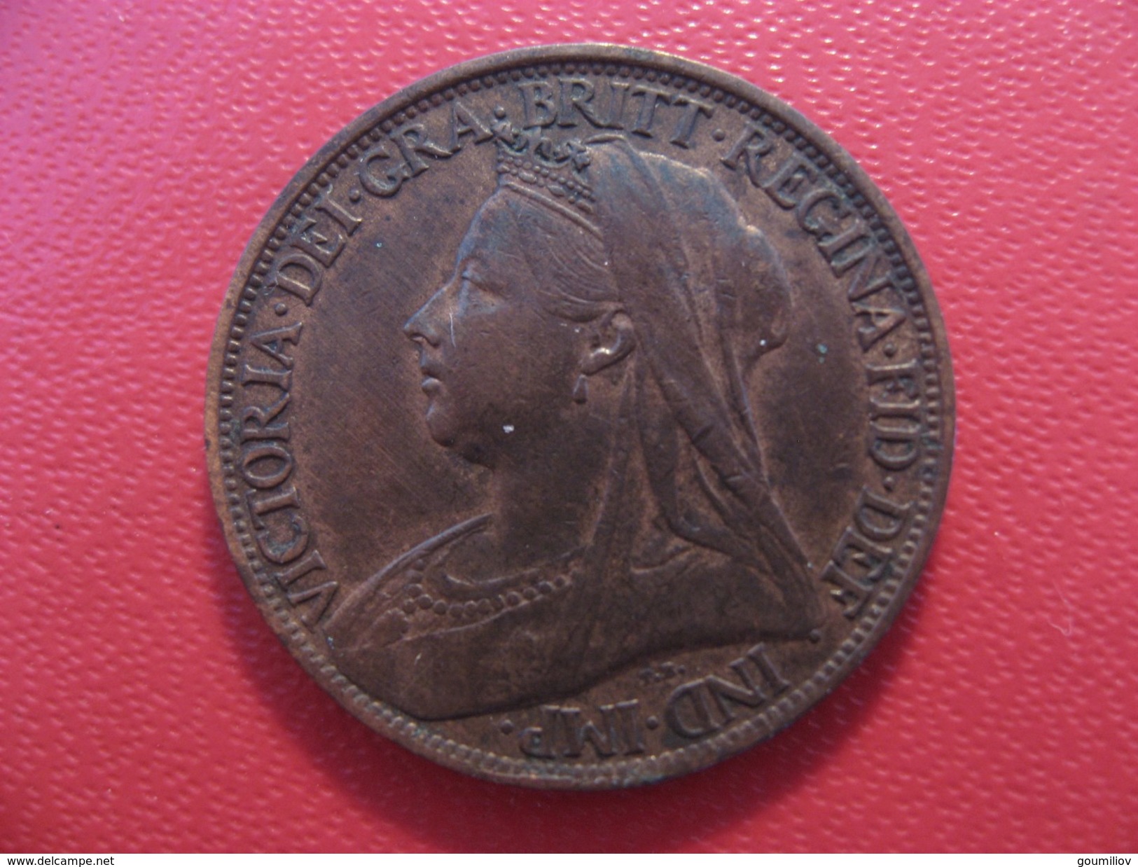 Grande-Bretagne - UK - Farthing 1901 Victoria 3877 - B. 1 Farthing