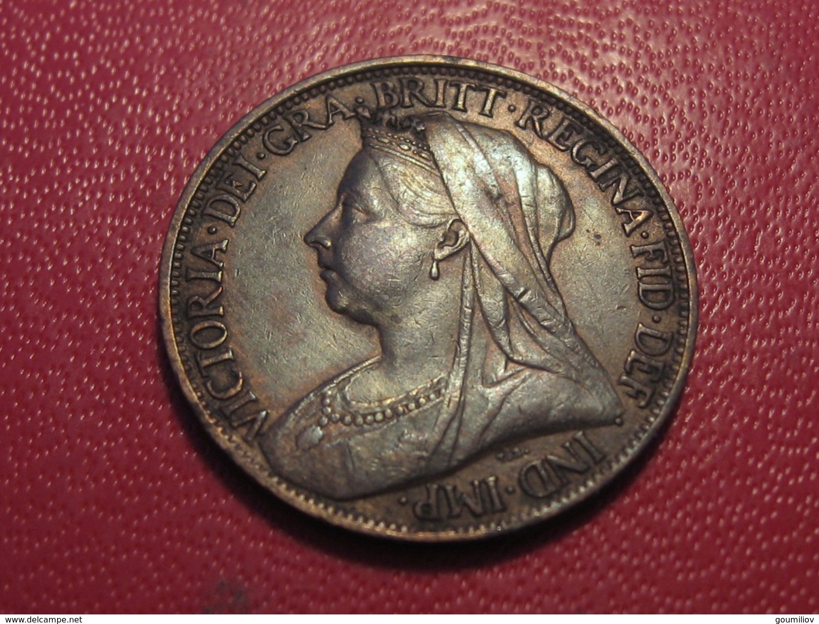 Grande-Bretagne - UK - Farthing 1901 Victoria 3877 - B. 1 Farthing