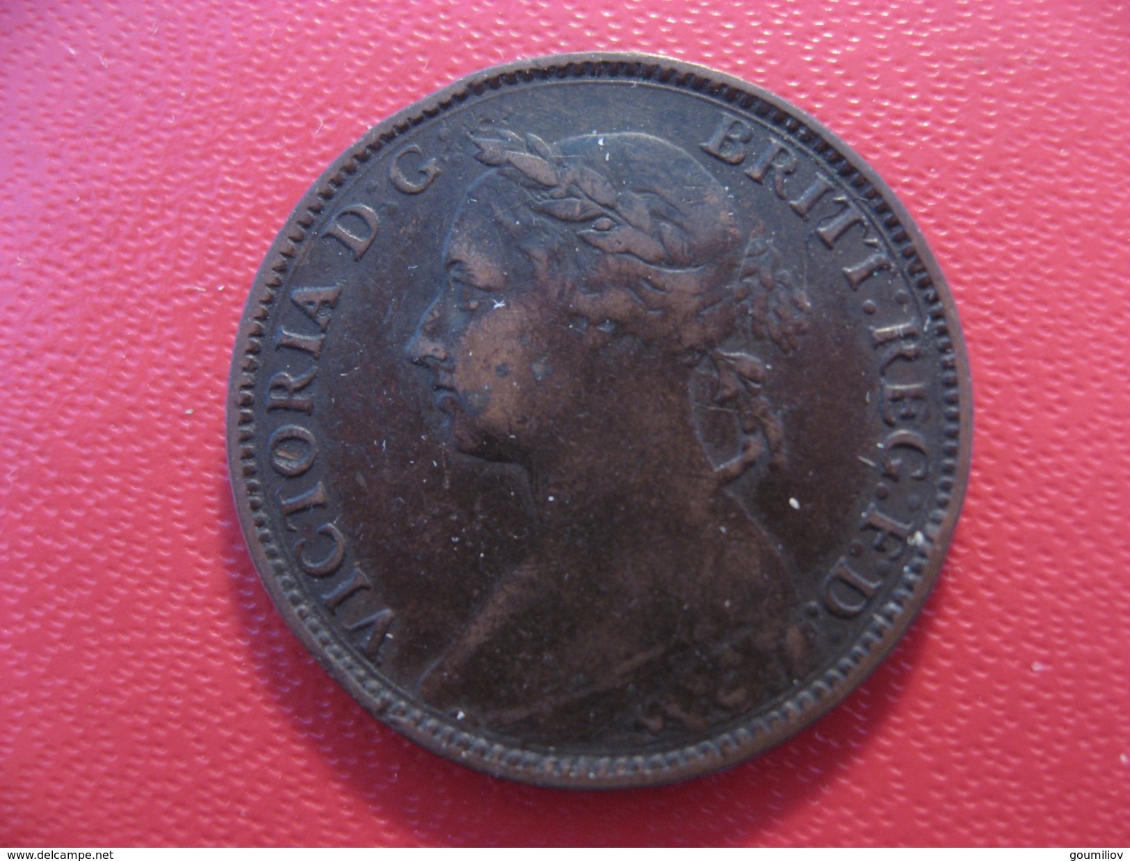 Grande-Bretagne - UK - Farthing 1891 Victoria 3910 - B. 1 Farthing