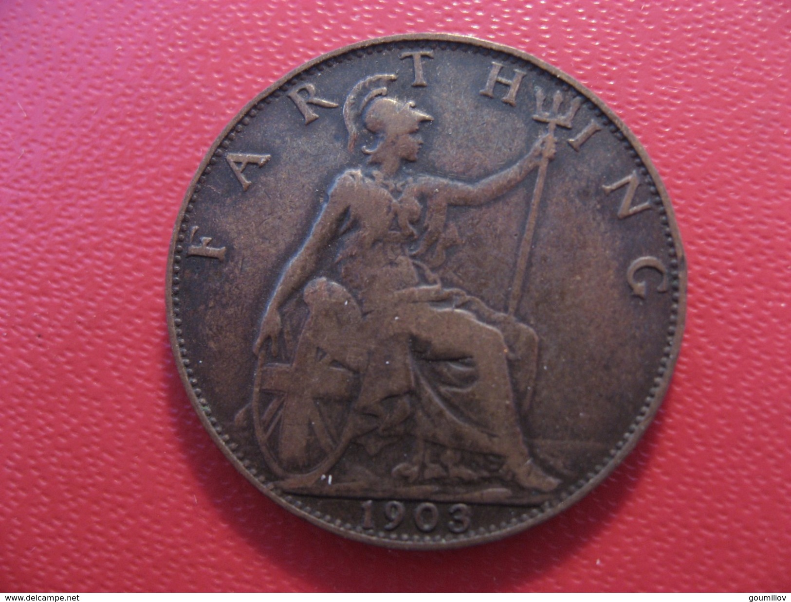 Grande-Bretagne - UK - Farthing 1903 Edward VII 3979 - B. 1 Farthing