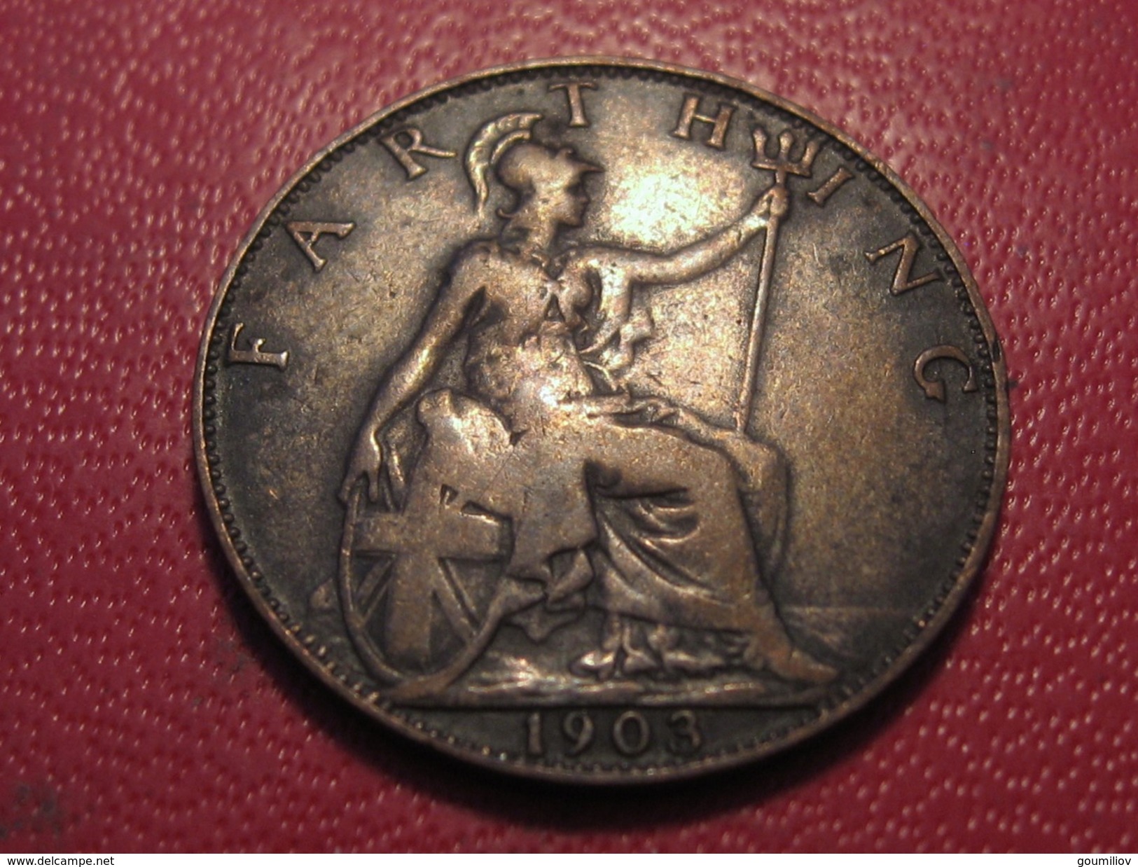 Grande-Bretagne - UK - Farthing 1903 Edward VII 3979 - B. 1 Farthing