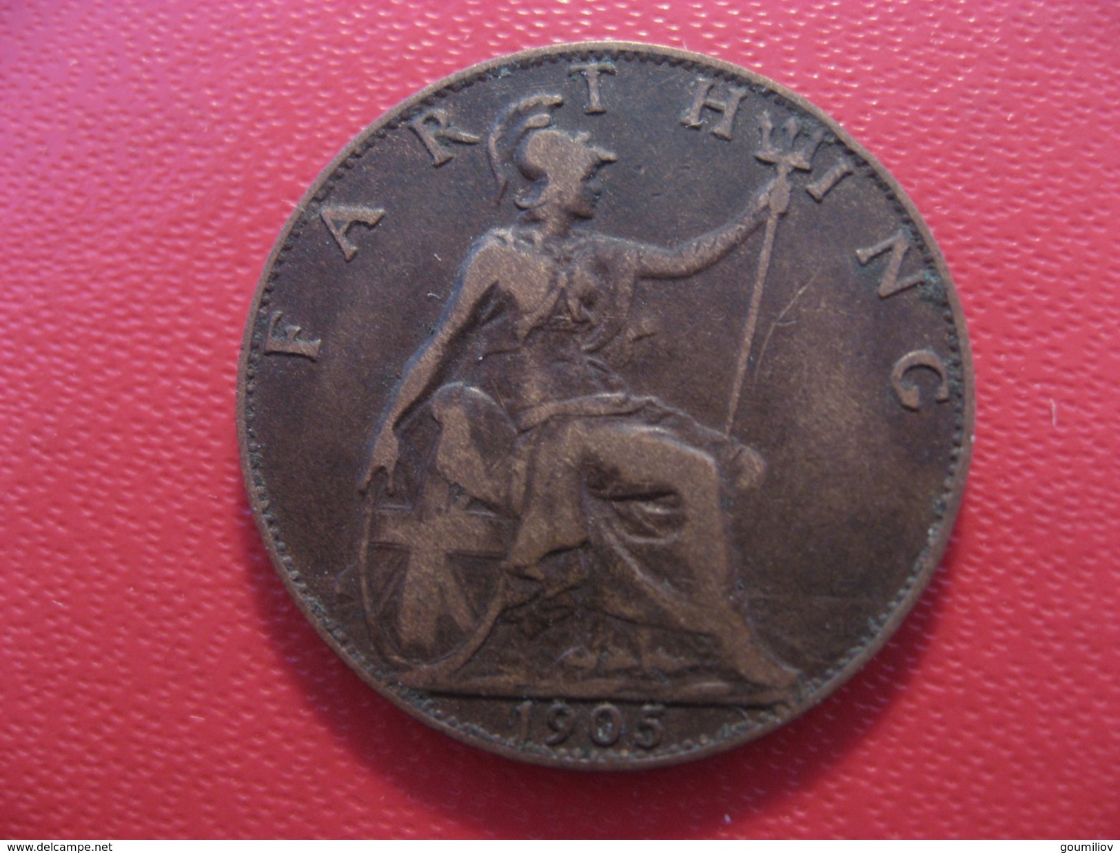 Grande-Bretagne - UK - Farthing 1905 Edward VII 3975 - B. 1 Farthing