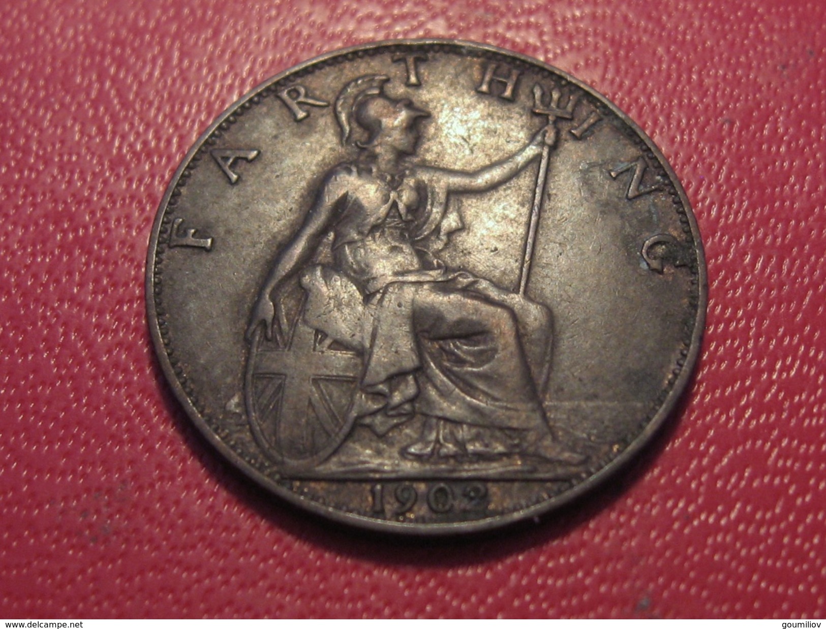 Grande-Bretagne - UK - Farthing 1902 Edward VII 3926 - B. 1 Farthing