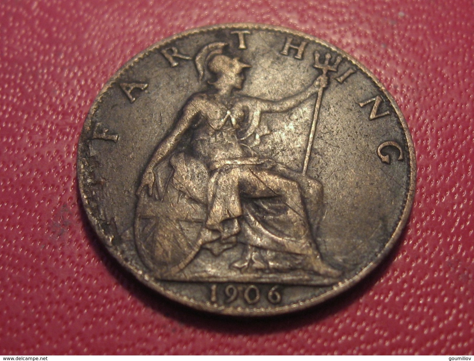 Grande-Bretagne - UK - Farthing 1906 Edward VII 3942 - B. 1 Farthing