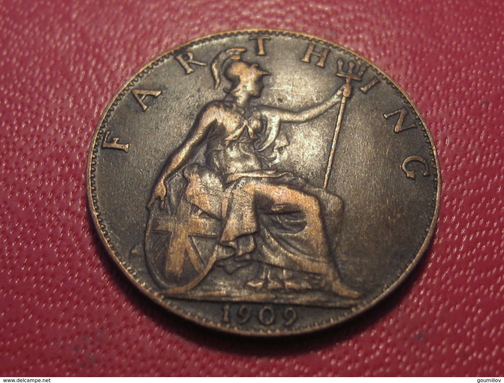 Grande-Bretagne - UK - Farthing 1909 Edward VII 3938 - B. 1 Farthing