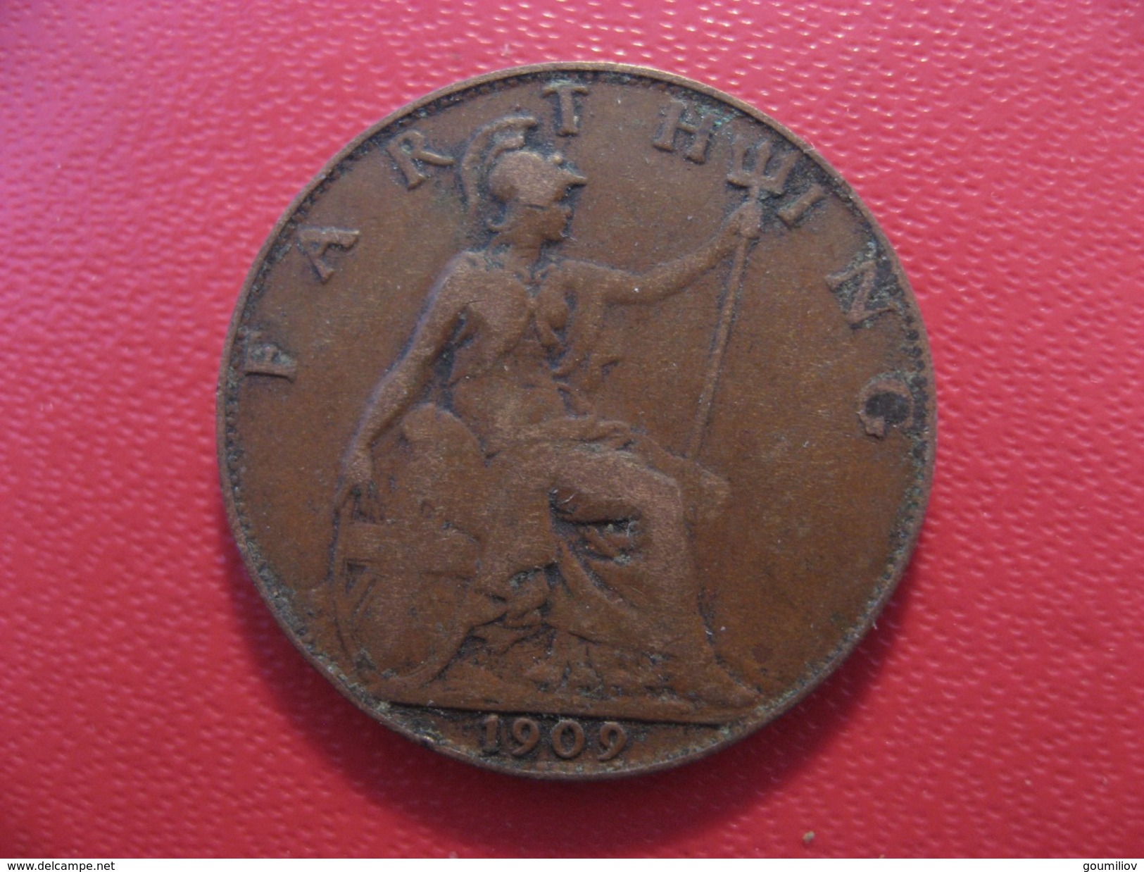 Grande-Bretagne - UK - Farthing 1909 Edward VII 3897 - B. 1 Farthing