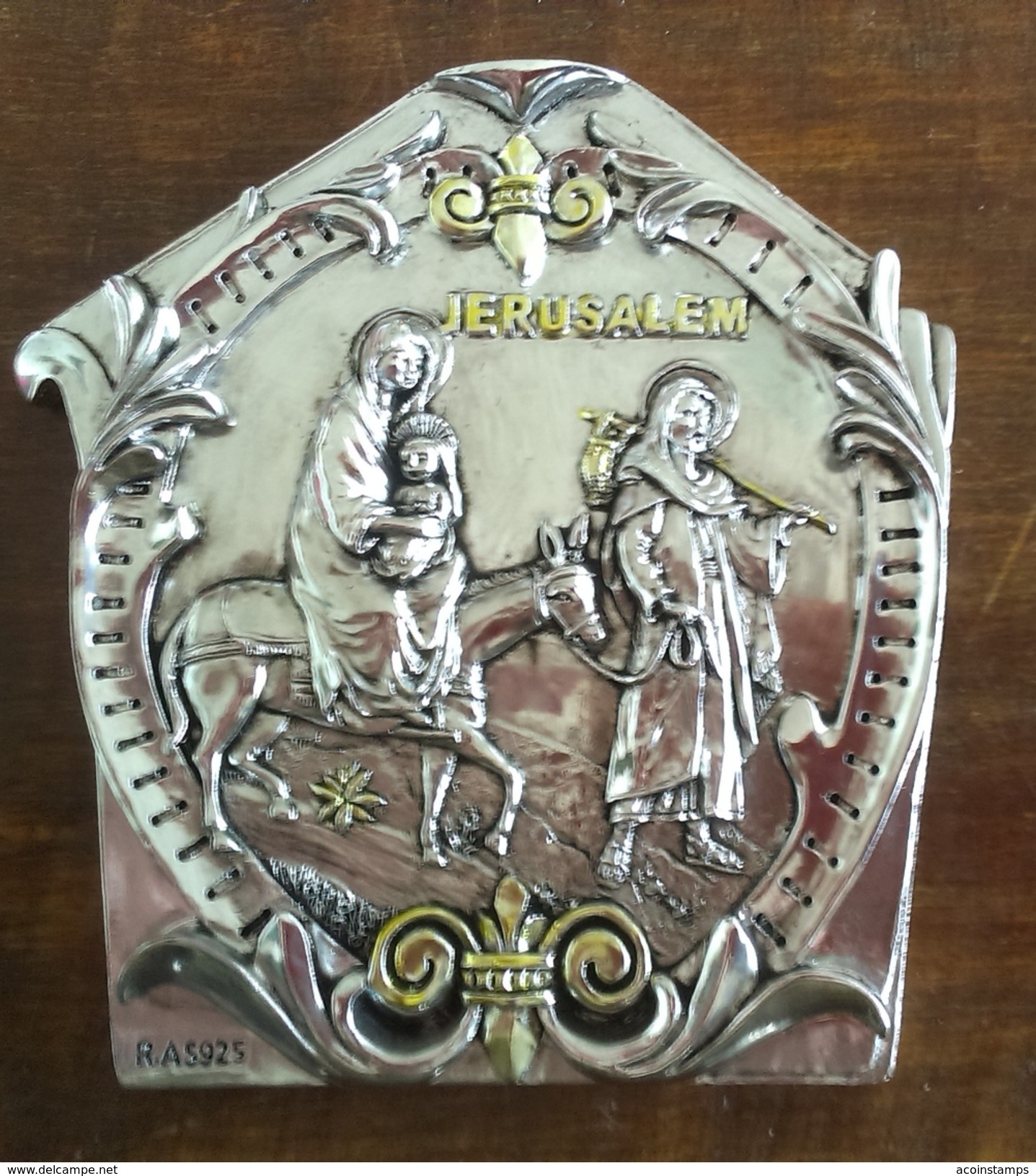 JERUSALEM Holy Land Original Design With Exclusive Quality,Silver Plated & Not Blacken - Silverware