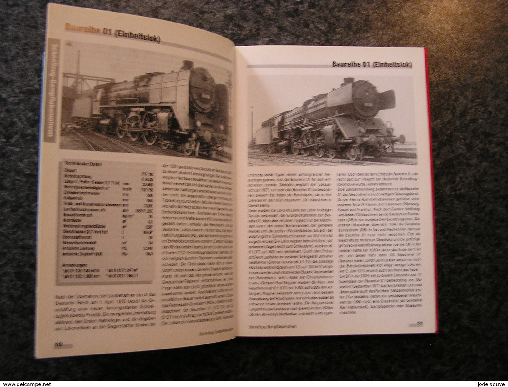 TYPENKUNDE DEUTSCHER SCHNELL UND PERSONENZUGDAMPFLOKS Chemin De Fer Allemand Locomotive BR Train Steam Dampfloks Rail - Autres & Non Classés