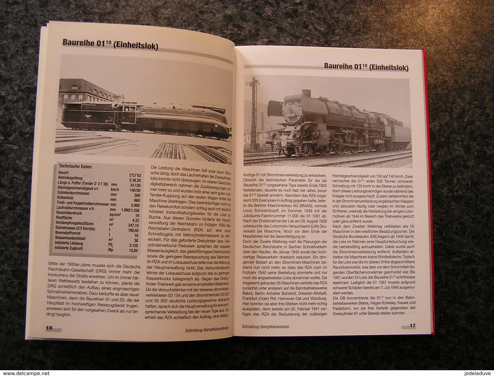 TYPENKUNDE DEUTSCHER SCHNELL UND PERSONENZUGDAMPFLOKS Chemin De Fer Allemand Locomotive BR Train Steam Dampfloks Rail - Autres & Non Classés