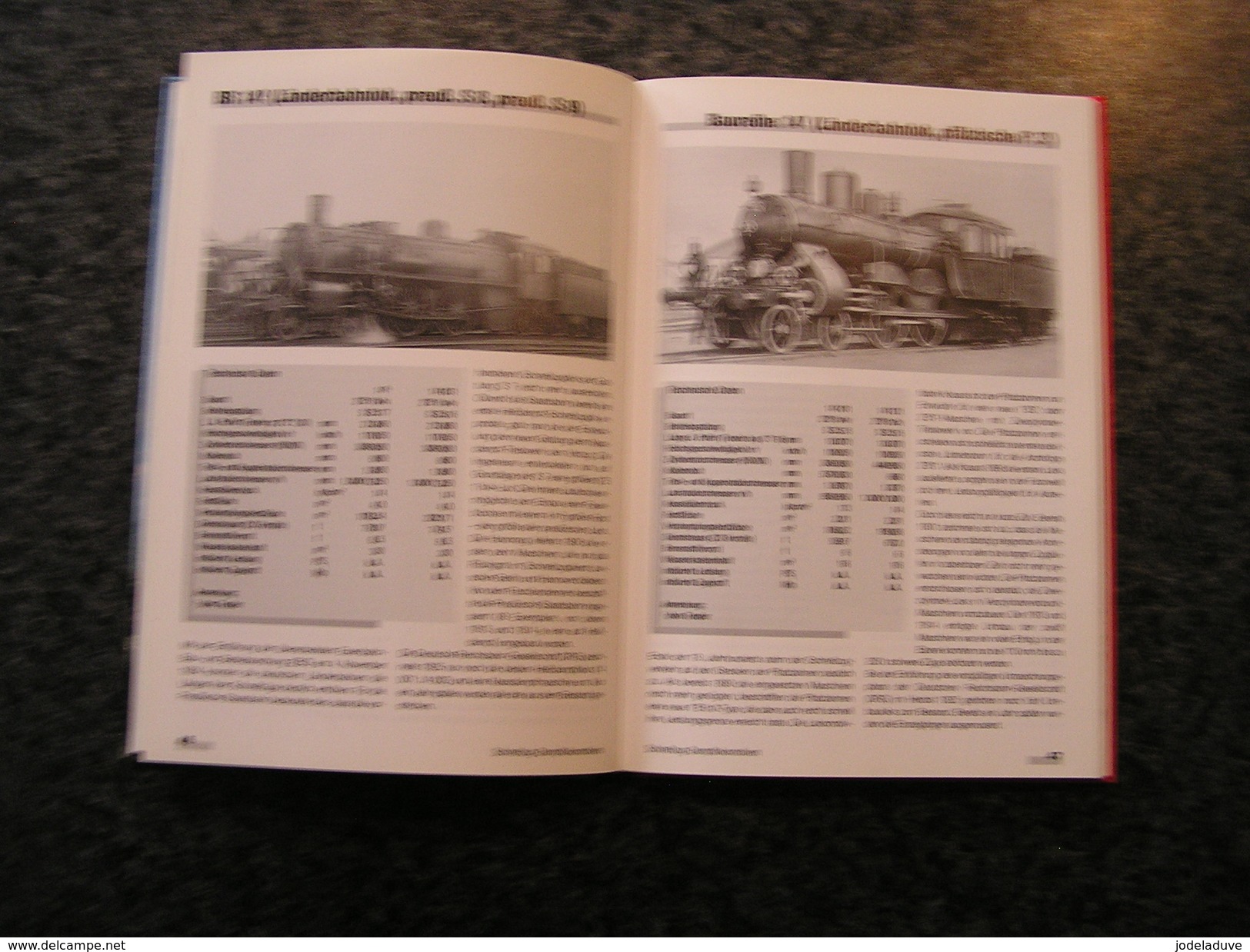 TYPENKUNDE DEUTSCHER SCHNELL UND PERSONENZUGDAMPFLOKS Chemin de Fer Allemand Locomotive BR Train Steam dampfloks Rail