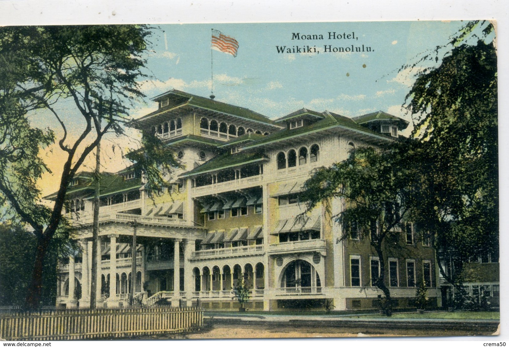 HONOLULU - Waikiki , Moana Hôtel - Honolulu