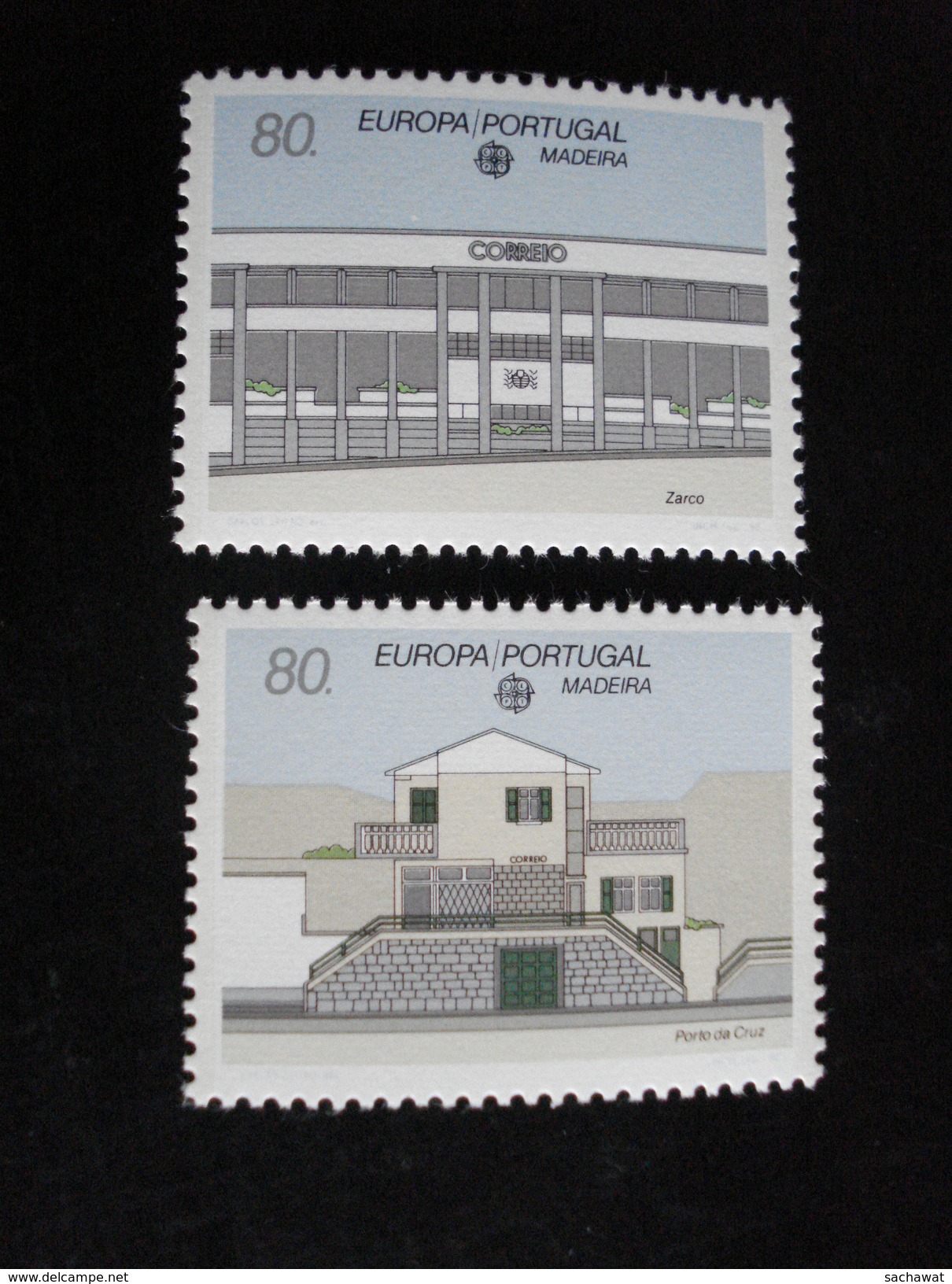 Madère - Europa 1990 "Bureaux De Postes" - Y.T. 140/141 - Neuf ** Mint MNH - 1990