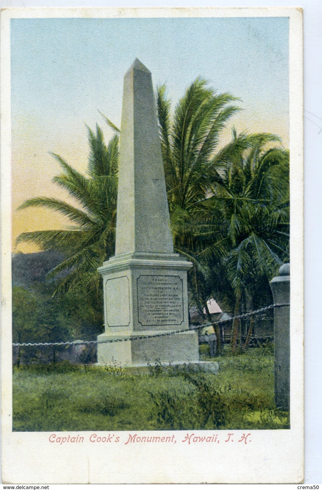 CAPTAIN COOK'S MONUMENT - - Honolulu