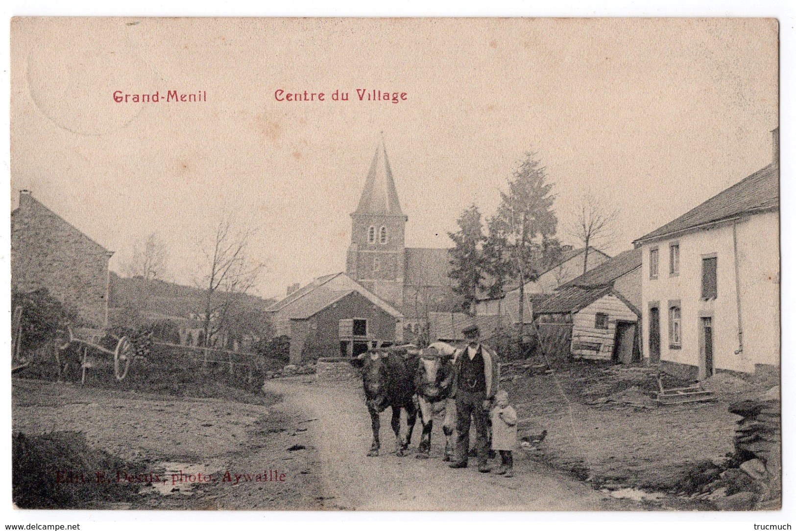 GRAND - MENIL  -  Centre Du Village - Manhay